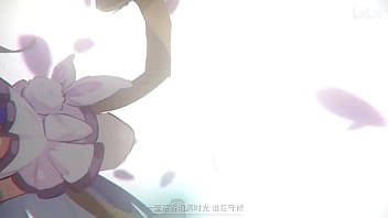Preview 1 of Busty Brit Creampie - 【兰音/MMD】『菟园』撩动你心弦的小兔仙~