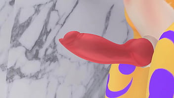 Preview 2 of Sirocco Chair Scene - Renamon femboy