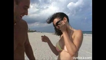 Preview 2 of Rab Since - Latina with tight body swallows cock before hard fuck session
