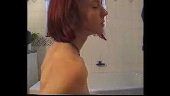 Preview 3 of Kymberlee Anne Bukkake - Redhead Masturbates In Washroom