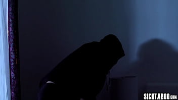 Preview 1 of Kompoz Xxxporn Movie - Thief broke into Brooklyn Gray pussy after he got caught stealing panties