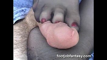 Preview 2 of Brook Little Oil - Outdoor Footjob