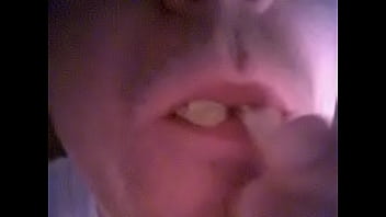 Preview 2 of Party Orgy Luar - sucking cum out of condom