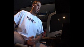 Preview 3 of Cum On My Heels - Jerking over coworker picture