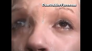 Preview 3 of Fuck Ass Hole Pussy Pvo - Blonde In Pigtail Bukkake