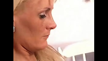 Preview 3 of Mom Masens - blonde mature fucked in the kitchen