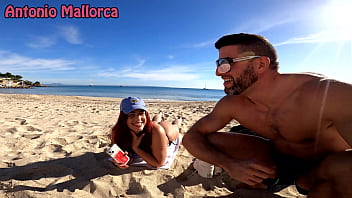 Preview 1 of Aasvarey Rayaxxxmovi - Picking Up A Big ASS CUBAN From The Public BEACH - Rosie Cage