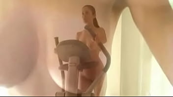 Preview 1 of Kmqfuxkid - Muriel Nude Workout