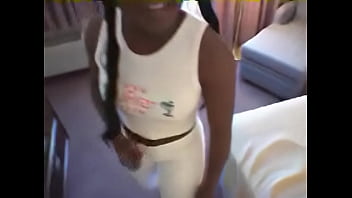 Preview 1 of Massage Hd Vidio - Sexy Teen with an Amazing Black Ass gets Big Facial in Black Teen Video