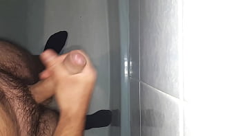 Preview 2 of Gay Wanking In Public Toilet