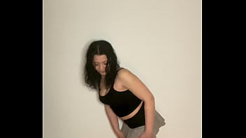 Preview 2 of Lolly Fucks Com - Sensual Mini Skirt Leather Knee High Boots Striptease