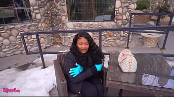 Preview 1 of Watch Porn Sex Vido - My Husband Left Me Stranded At MT. Charleston in The Freezing Cold! Thank God For Such A Big Dick Mountaineer