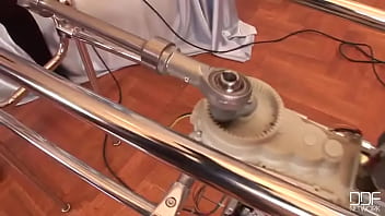 Preview 2 of Alexis Texas 2015 Feet Fetish - Indira enjoys the fucking machine