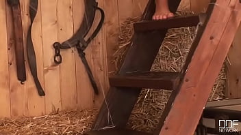 Preview 1 of Creame Pipe - Farm girls feet are ferocious!