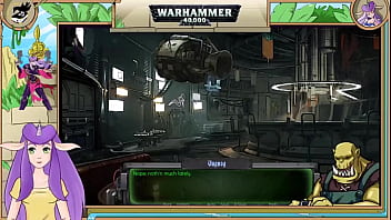 Preview 1 of Petite Vs Bbc Porn - Warhammer 40k Inquisitor Trainer Part 12 Lesbians making out