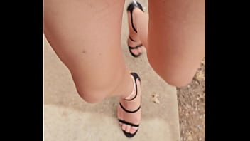 Preview 3 of 18 Years Boy Bbw Gril Faq 2minit - Walking Outside