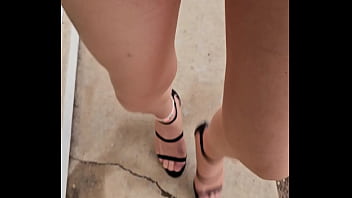 Preview 4 of 18 Years Boy Bbw Gril Faq 2minit - Walking Outside