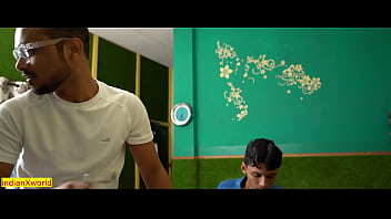 Preview 2 of Threesome Withwife And Friend - Newly married Village Bhabhi repay husband loan. Hindi Best web series Sex