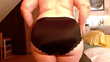 Preview 2 of Gf Revang - 1231 Black Satin Panties For Greg,  from Greatest of all time,  DawnSkye1962