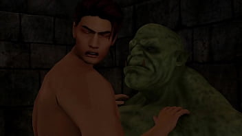 Preview 1 of Japneg Butt - An orc&#039_s toy