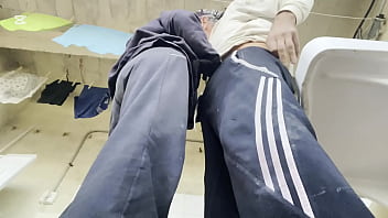 Preview 1 of Mixed Dildo - HOT WIFE FINDS HER NEIGHBOR IN THE LAUNDRY ROOM AND ENDS UP CUMMING IN HER MOUTH