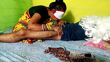 Preview 2 of Mom Sleep Son Fack - Newly married bahu saw her Sasur shaking dick,  then got fucked desi real Hindi audio