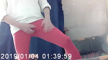 Preview 4 of Amateur Coll - Andidas Wichshose Goileglatze