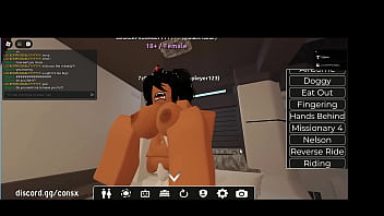 Preview 2 of Creampie Filled In Pussy - Perrita gringa quiere sexo en roblox