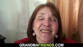 Preview 3 of Tube Wife Mmf - Very old office mature swallows two cocks