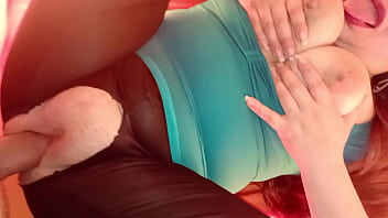 Preview 4 of Deshi Sexxbf - Llegue De Donde Las Putas Y Mi Esposa Me Estaba Esperando Con Sus Leggings Rotas Le Encanta Que La Folle Oliendo A Perra Callejera!! 2