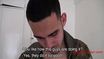 Preview 3 of Big Land12in - Latino Man Spitroasted And He LOVE IT