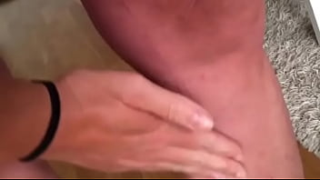 Preview 2 of Schoolof Satori - Sexy legs of girlfriend. She feels horny
