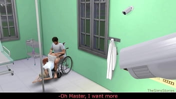 Preview 3 of Anikka Alobrite - The Sims 4,  nurse seduced and fucked a patient. She&#039_s recording it for proof of betrayal
