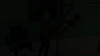 Preview 4 of Anikka Alobrite - The Sims 4,  nurse seduced and fucked a patient. She&#039_s recording it for proof of betrayal