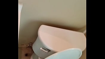 Preview 1 of Asian Cutie Hump - Pt3,  stroking in the bathroom in mirror