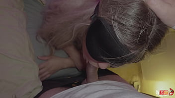 Preview 2 of Japaneise Madsage - Stepmom comes to stepson&#039_s bed and gets dick in mouth and pussy fucked