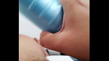 Preview 3 of Best Doctor Nurse Sex Hd Videos - Jacking off my uncut cock,  fleshlight closeup. July 14,  2023.