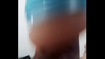 Preview 4 of Best Doctor Nurse Sex Hd Videos - Jacking off my uncut cock,  fleshlight closeup. July 14,  2023.