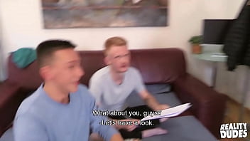 Preview 1 of Teacher Cheat Boy Student - Two Gay Students Julian And Felix Get Nasty In The Middle Of A Barber Classroom - REALITY DUDES