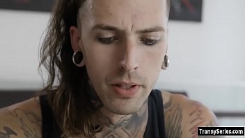 Preview 1 of Mosaf - Casey Kisses hot shemale fucks guy