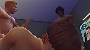 Preview 4 of Hd Women Xxx Vedio - Sims 4: sexo en grupo es delicioso