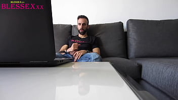 Preview 2 of Mother And Son Shares A Bed - Straight friends watching porn