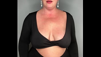 Preview 2 of British Girls Hot Sex On Top - Hourglass Mama&#039_s nipslip | boobie pops out !