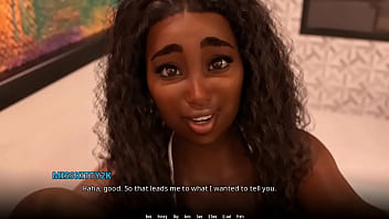 Preview 2 of Ebony Deep Throat Brazzers - AMATEUR ANAL TEEN #265 - MY NEW GIRLFRIEND