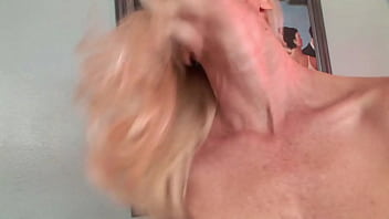 Preview 2 of Desi Pragnen - blonde milf anal