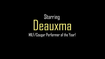 Preview 1 of Naina Merchezz - Big Boobed Cougar Deauxma Pussy Fucks Milf Chelsea Zinn!