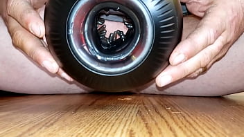 Preview 1 of Free Porn Triple Valentina - Fucking my new toy. Masturball. This thing Is fucking amazing!