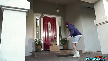 Preview 1 of 18th Wife Shear With Friend - Big Booty Ebony Babe Gogo Fukme Sucks The Porch Pirates White Cock
