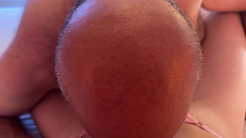 Preview 4 of Het Hot Animal Sex Video - white pre-op trans get sucked by her boy friend and she cum in his mouth