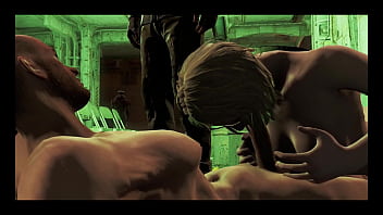 Preview 4 of Uma Antuy - Falo out Episodio V,  gangbang en el b&uacute_nker 68 (fallout 2 sex parody)